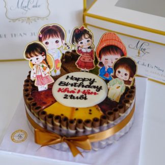 BVH40 Bánh sinh nhật Vẽ hình tài xỉu sz16 Tokyo Gateaux Đặt bánh lấy ngay tại Hà Nội