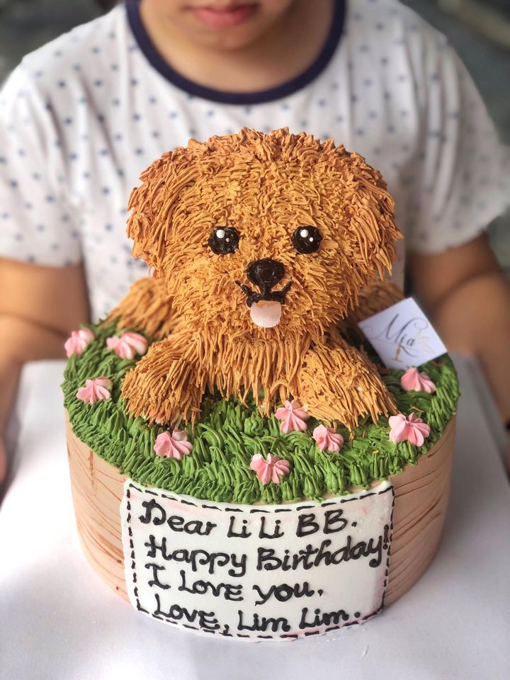 30+ Mẫu bánh sinh nhật con chó đẹp cho người tuổi tuất