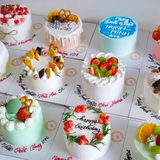 Những mẫu bánh kem mini và cup cake dành cho các bạn trẻ