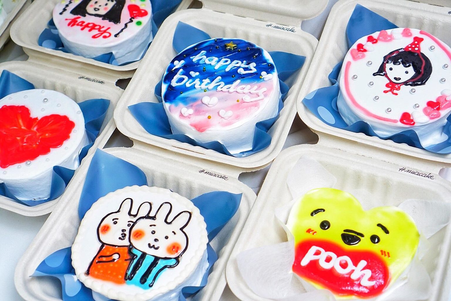 Tổng hợp mẫu bánh mini cute - bento cake - Tiệm bánh MiaCake Đà Nẵng