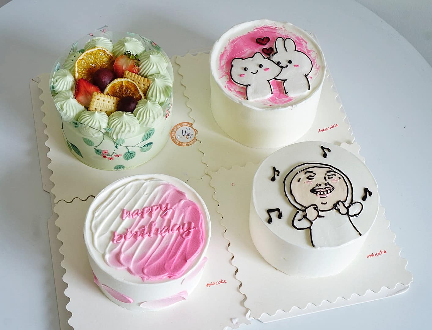 Tổng hợp những mẫu bánh kem siêu cute trong dịp sinh nhật
